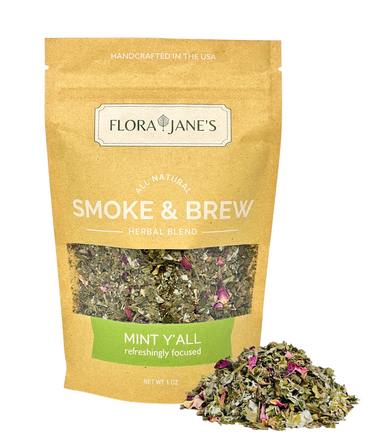bag of mint herbal tea
